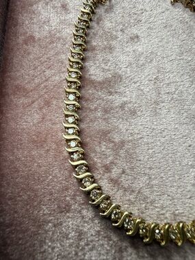 10k Diamond Tennis Bracelet